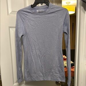 FIGS Light Blue Long Sleeve Top